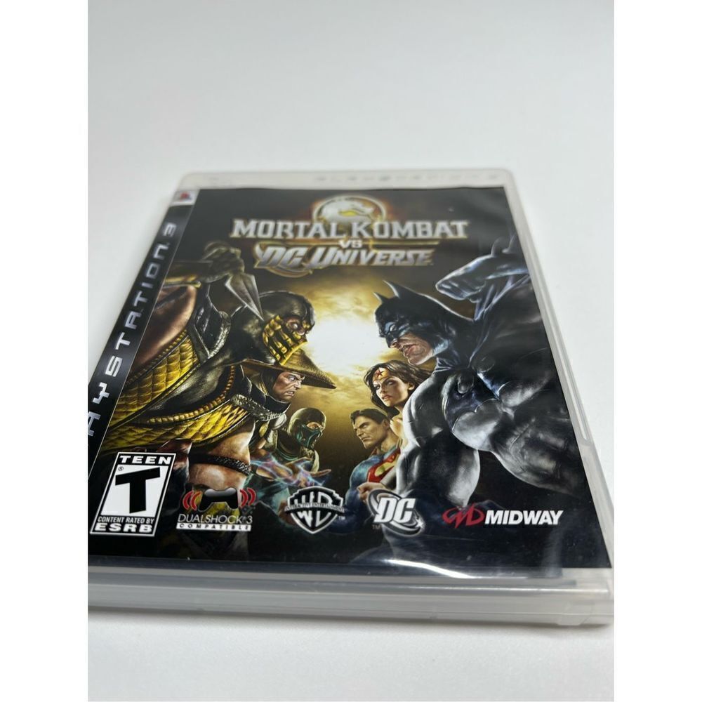 PS3 Mortal Kombat vs DC Universe 100% Complete 2008 Playstation 3 Video Game